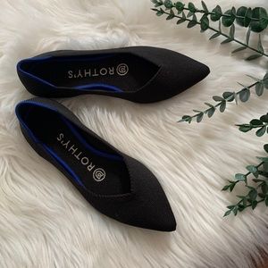 Rothy's THE POINT Slip on Flat. Sz 5